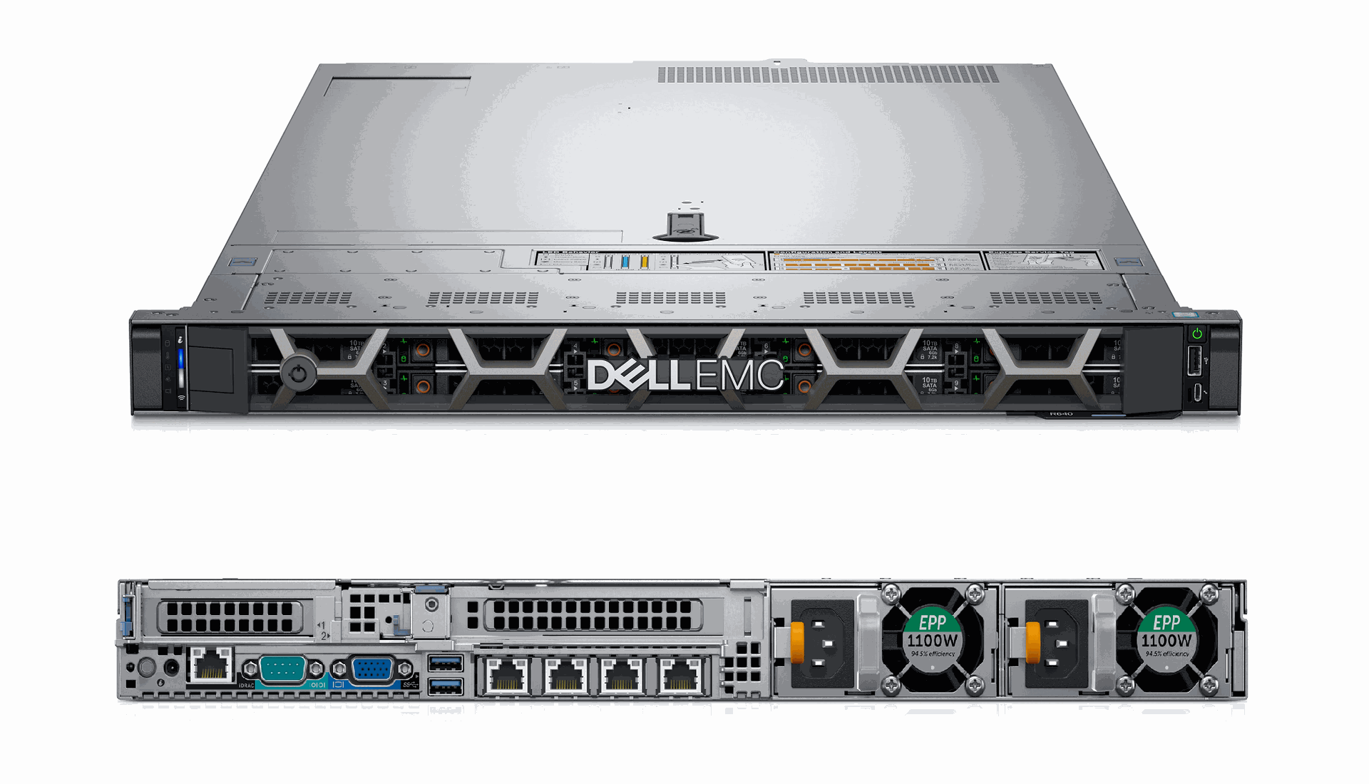 Dell Emc Poweredge R640 1u Rack Server High Performance And Scalable