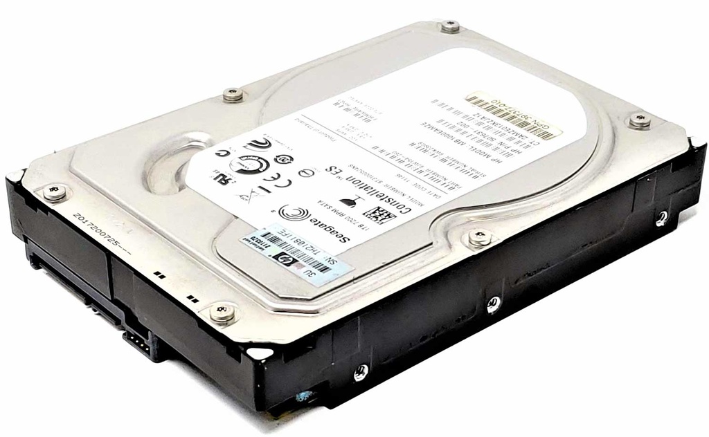 Seagate - 1TB 7.2K RPM SATA 3.5" Hard Drive HDD