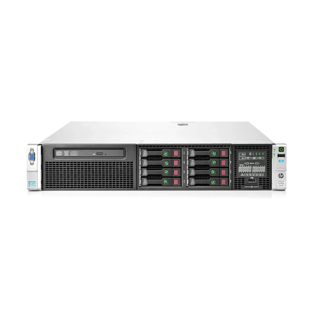 (Refurbished) HPE ProLiant DL380p Gen8 Server (2xE5-2620V2.64GB.18TB)