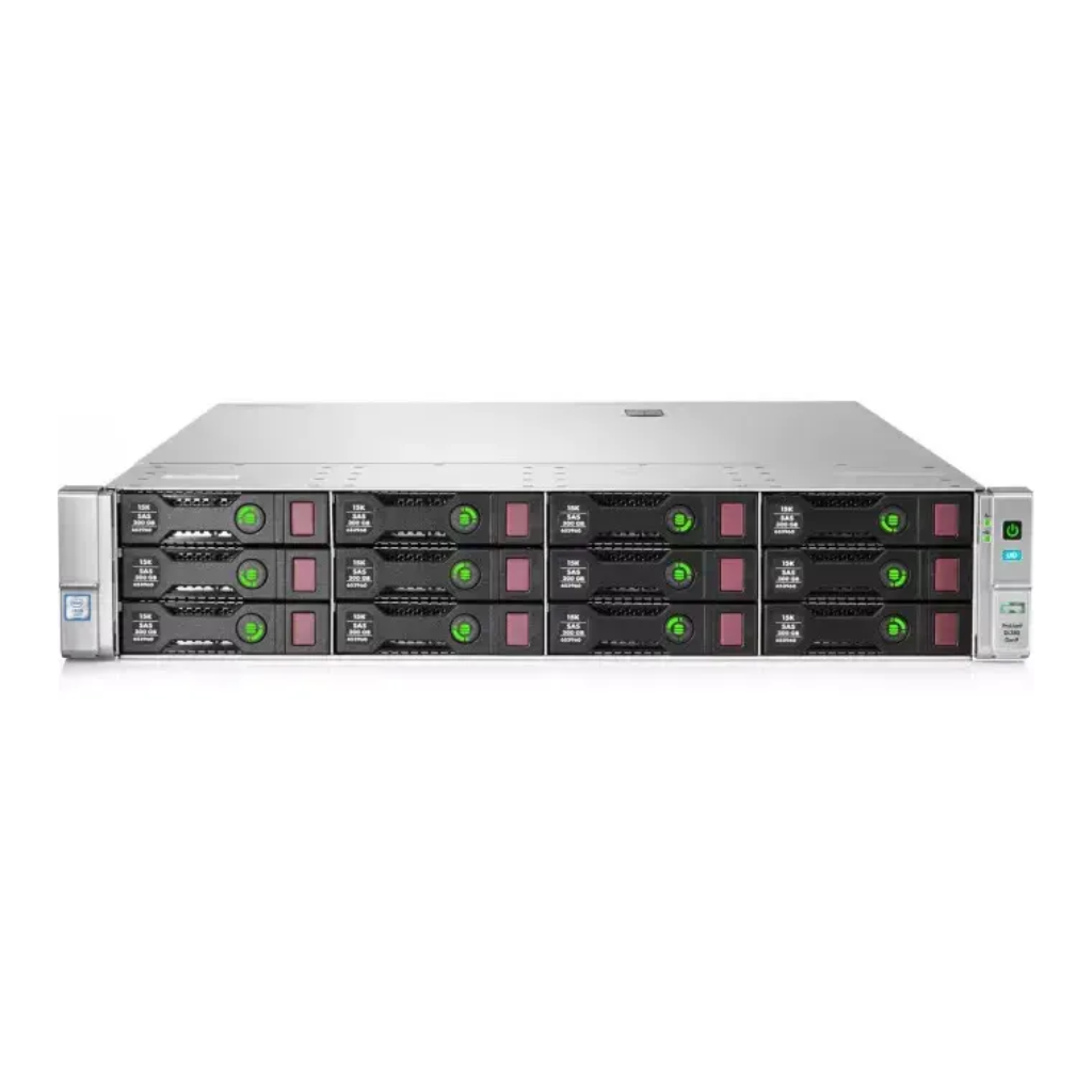 (Refurbished) HPE ProLiant DL380p Gen8 Server (2xE5-2620V2.8GB.600GB)