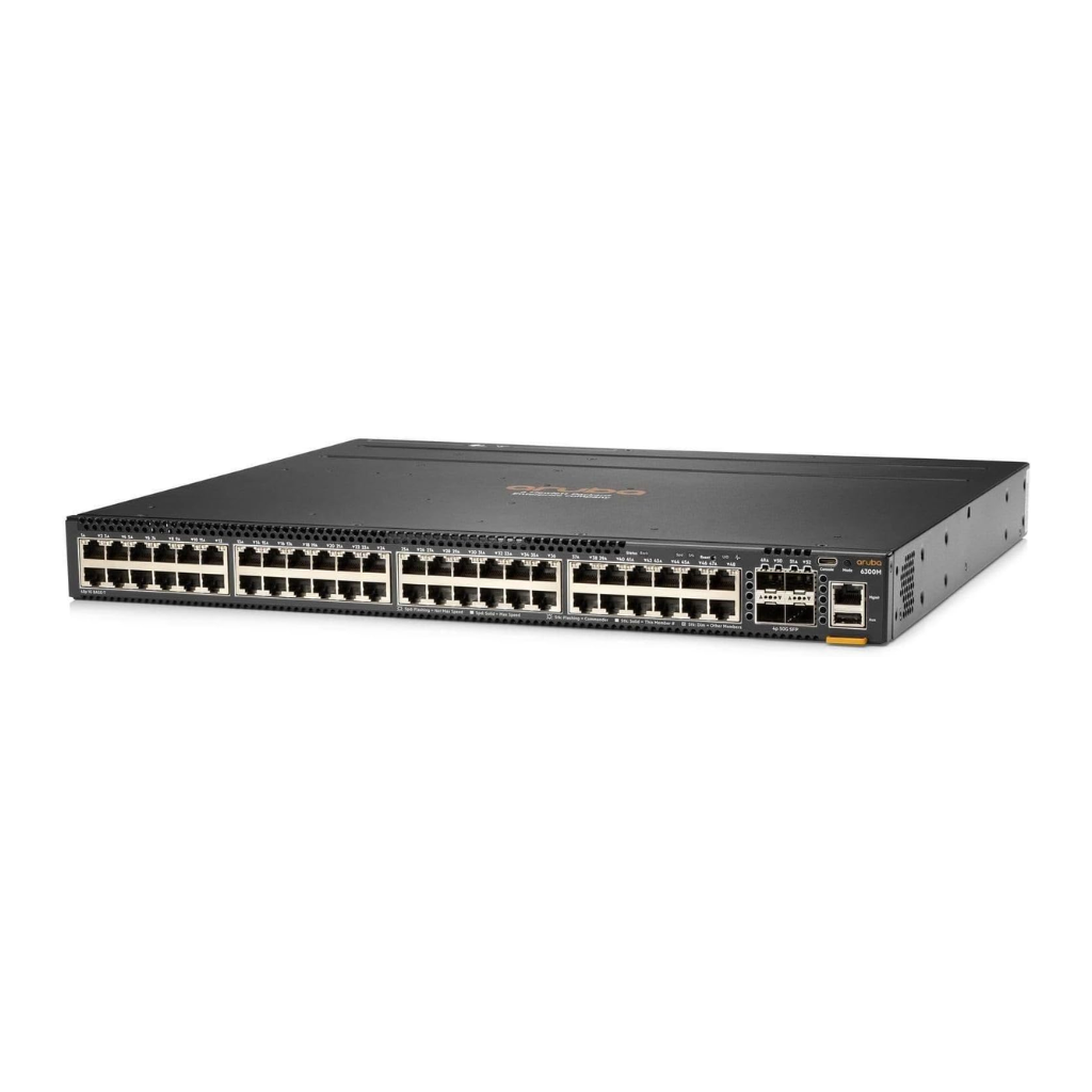 HPE Aruba 6100 48G Class4 PoE 4SFP+ 370W Switch