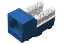 Dintek Cat.5e Unshielded Keystone Jack, Horizontal, E-Jack (for normal punch down or E-Tool