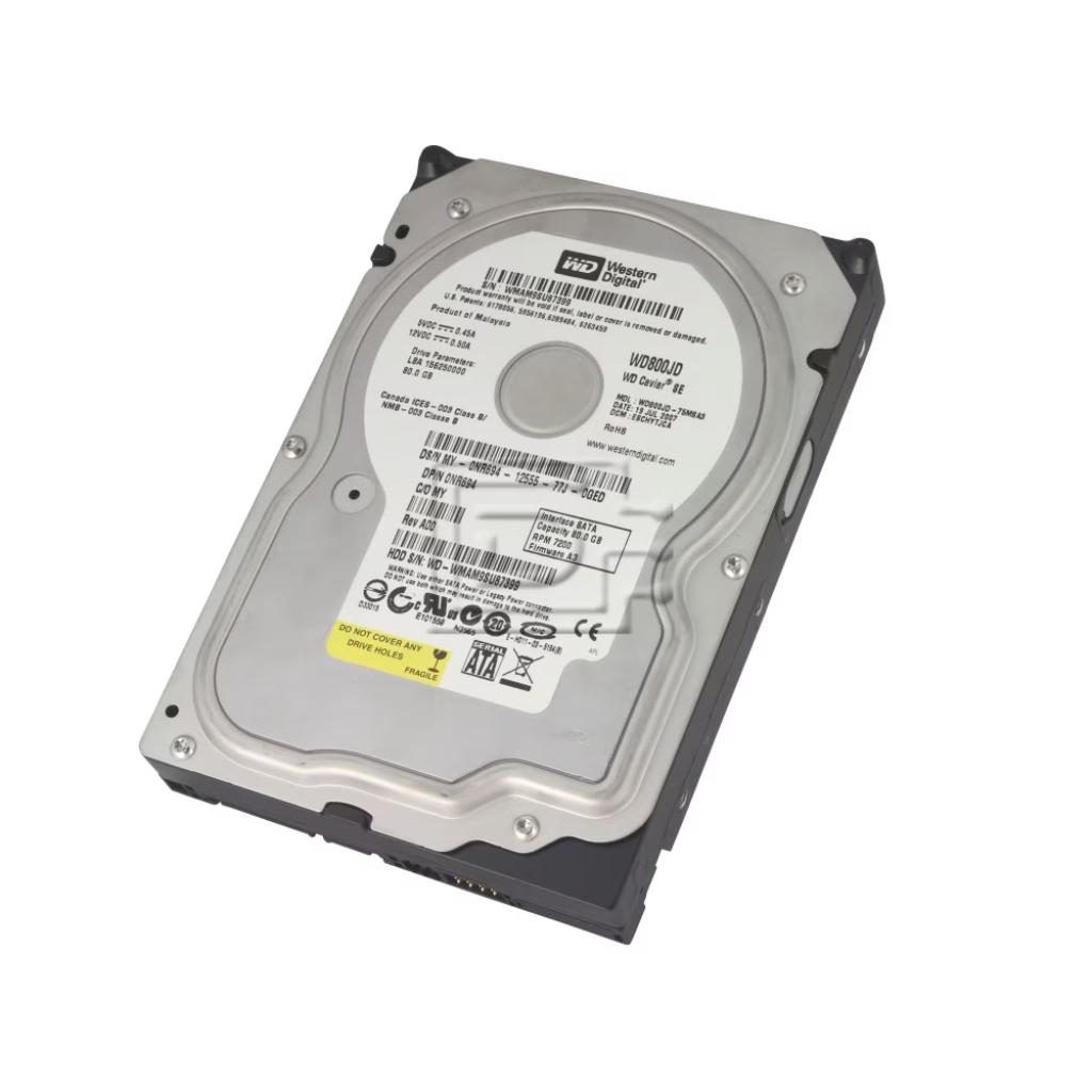 Western Digital WD800JD SATA 80GB 7200 RPM 8MB Buffer Internal Hard Drive