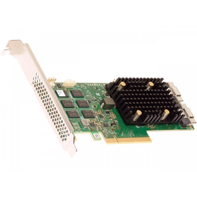 Broadcom MegaRAID 9560-16i 16-Port Tri-Mode Storage Adapter supporting SAS, SATA, and NVMe