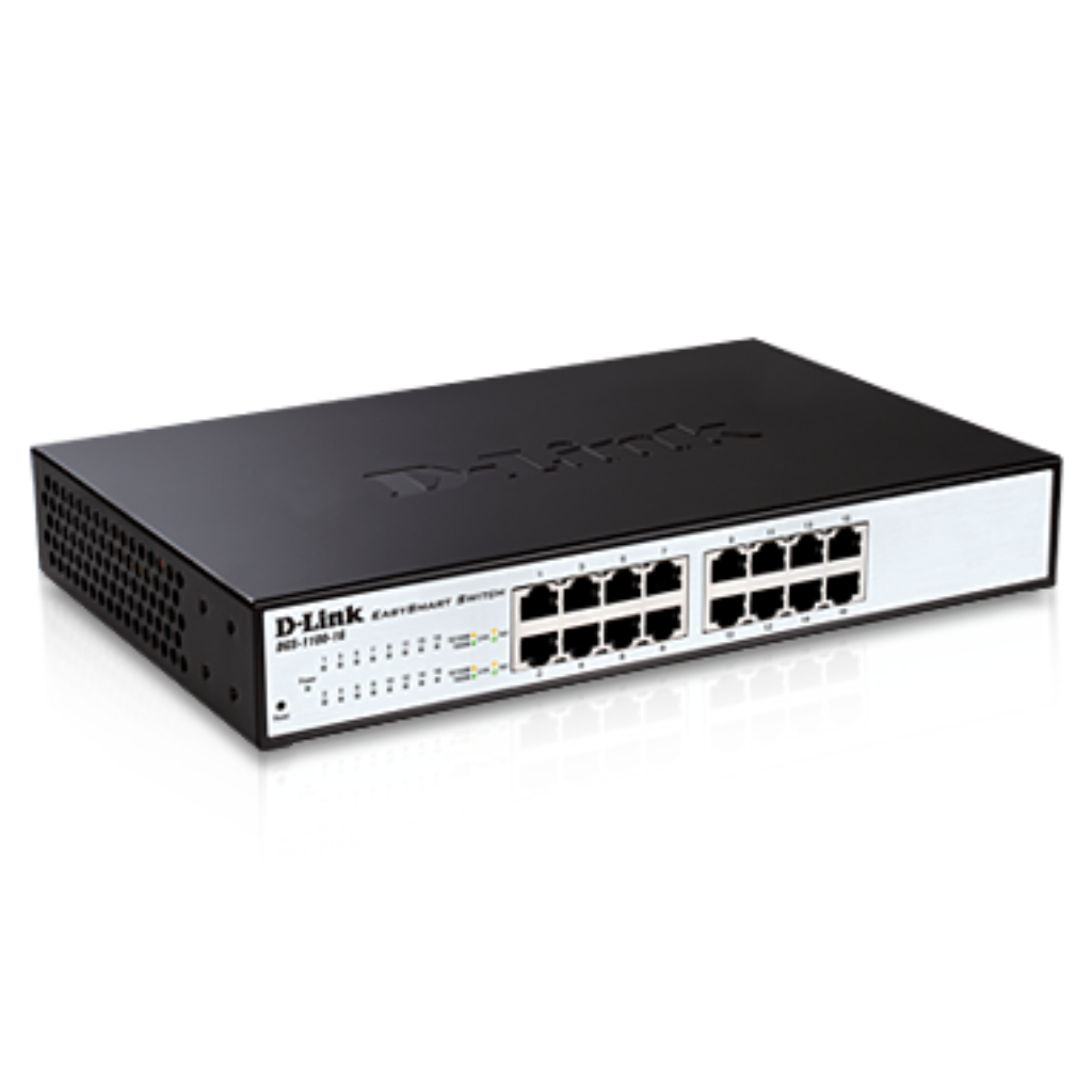 D-Link DGS-1100-16 16-Port Gigabit Smart Managed Switch