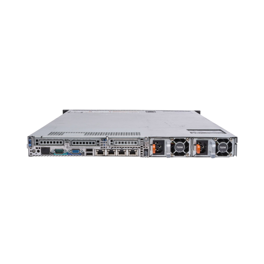 (Refurbished) Dell PowerEdge R620 Rack Server (2xE52620.16GB.600GB) (R620-2xE52620)