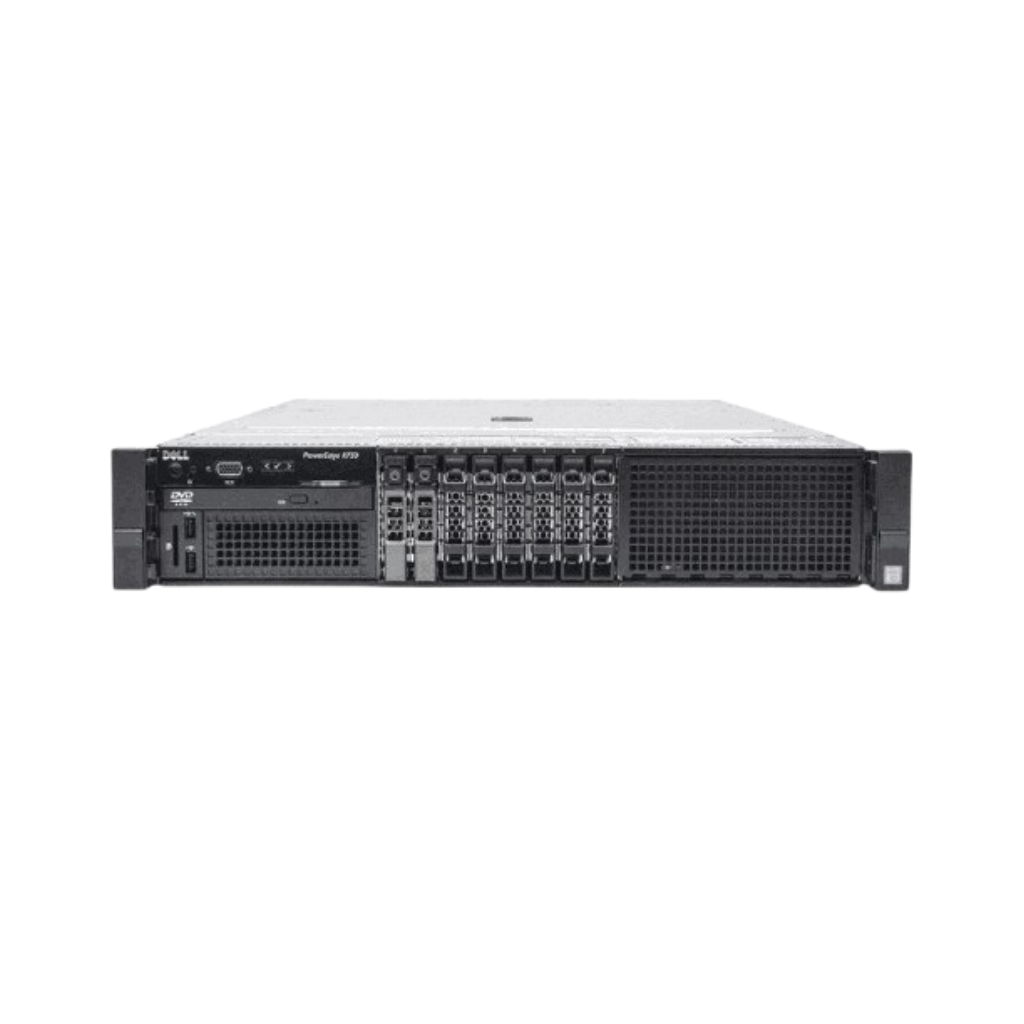(Refurbished) Dell PowerEdge R730 Rack Server (2xE52620v3.16GB.120GB)