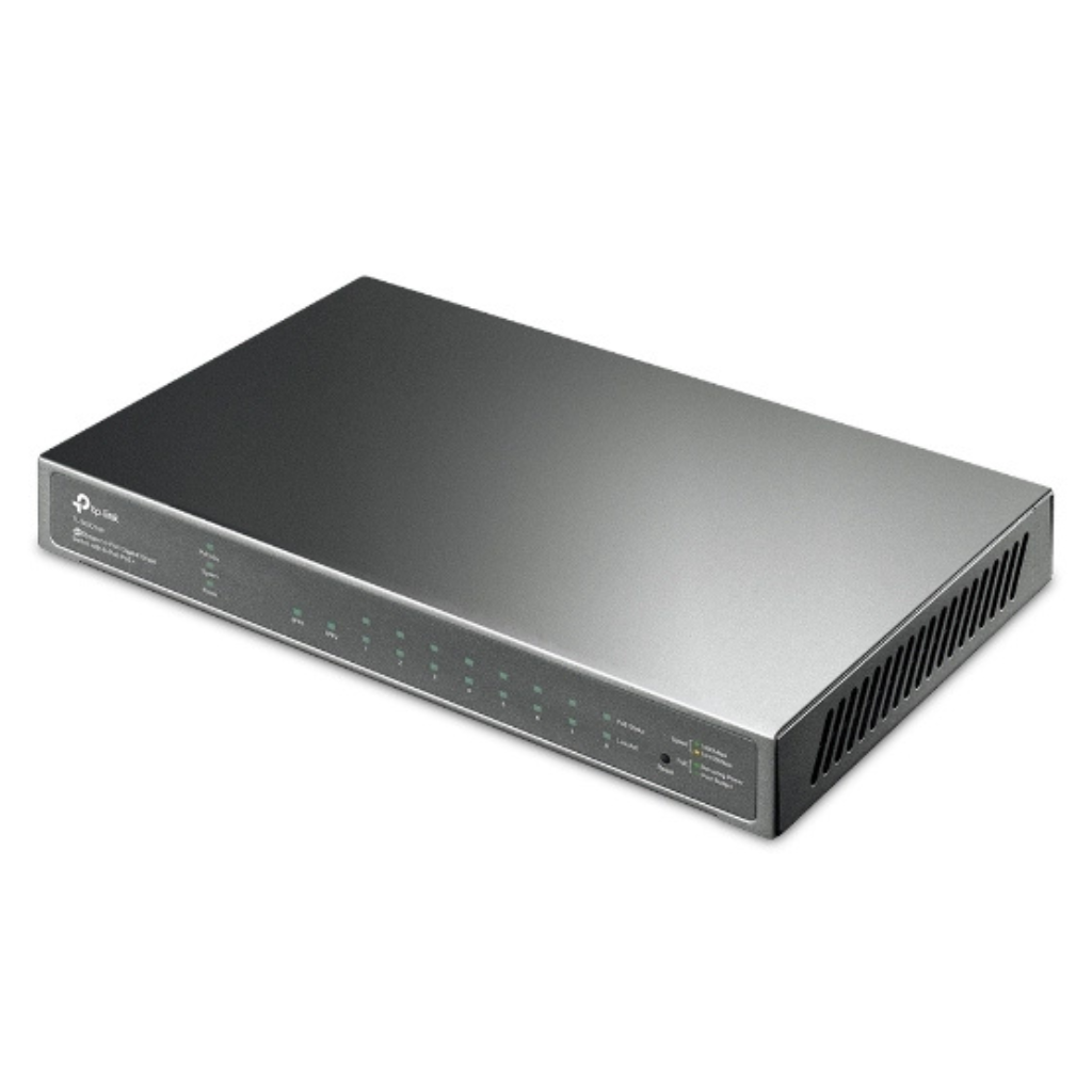 TP-Link JetStream 10-Port Gigabit Smart Switch with 8-Port PoE+