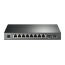 TP-Link JetStream 10-Port Gigabit Smart Switch with 8-Port PoE+