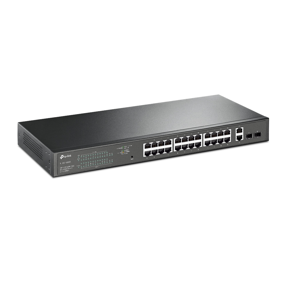 TP-Link 28-Port Gigabit Easy Smart PoE Switch with 24-Port PoE+