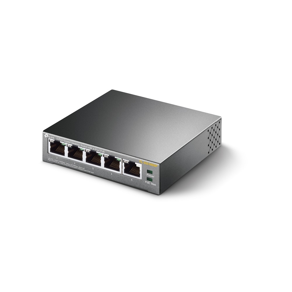 TP-Link 5-Port Gigabit Desktop Switch with 4-Port PoE