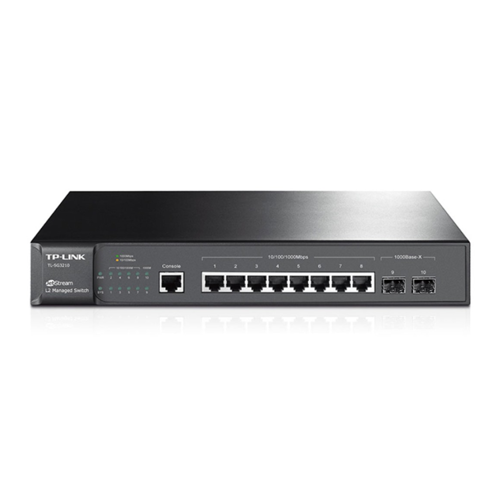 TP-Link JetStream™ 8-Port Gigabit L2+ Managed Switch with 2 SFP Slots