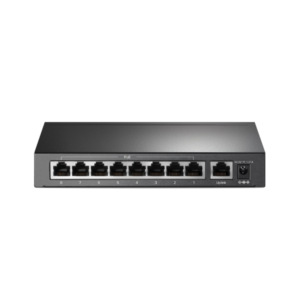 TP-Link 9-Port 10/100Mbps Desktop Switch with 8-Port PoE+