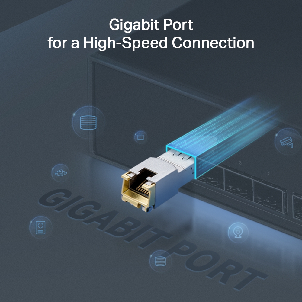 TP-Link 1000BASE-T RJ45 SFP Module