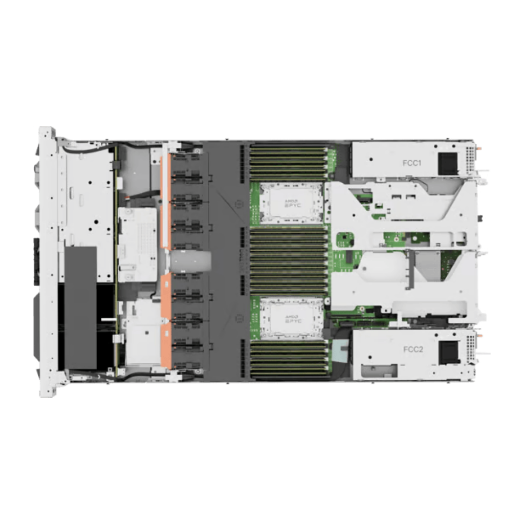 Dell PowerEdge R7525 Rack Server (AMD7302.32GB.240GB)