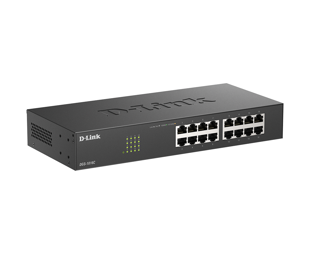 D-Link 16-Port Gigabit Unmanaged Switch
