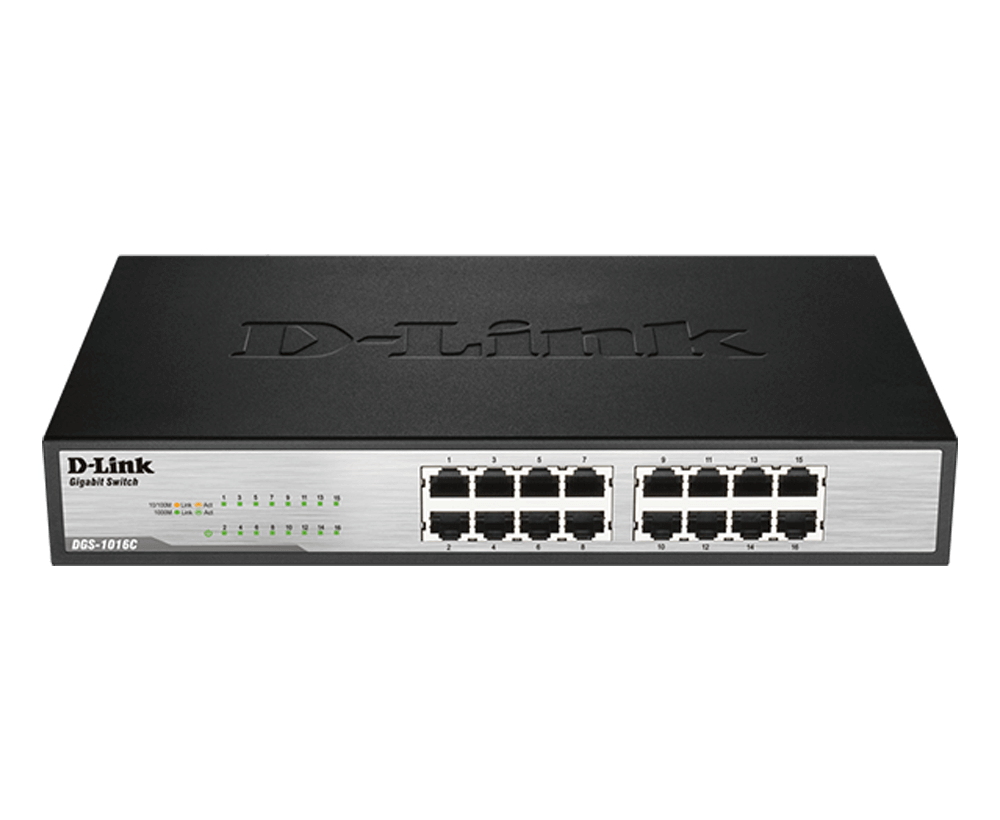 D-Link 16-Port Gigabit Unmanaged Switch