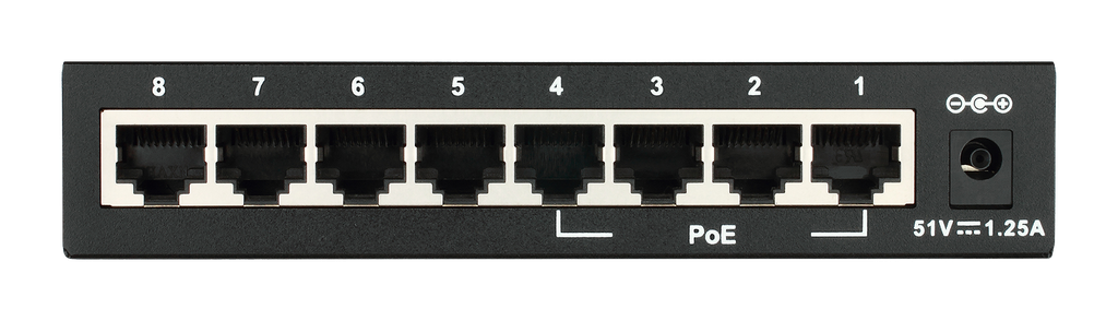 D-Link 8-Port Desktop Switch with 4 PoE Ports