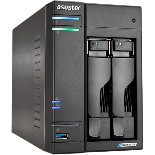ASUSTOR AS6702T 2-bay Tower NAS Storage