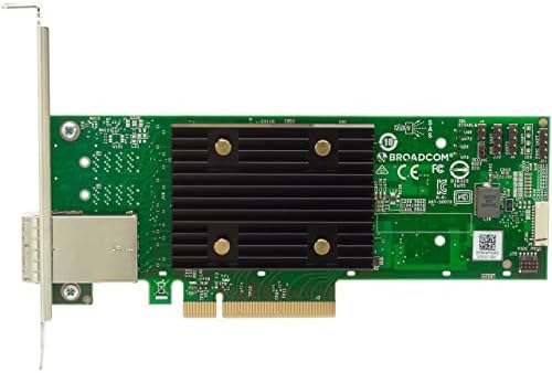 Broadcom HBA 9400-16e 16-Port External Tri-Mode Storage Adapter supporting SAS, SATA, and NVMe (copy)