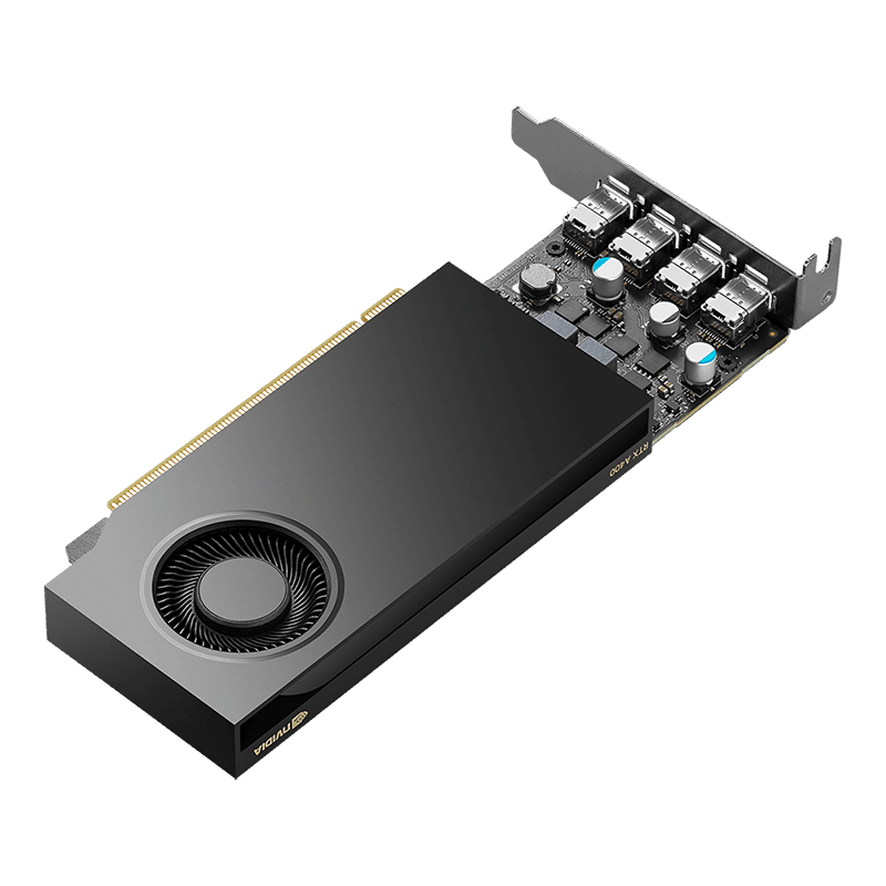 VGA LEADTEK PCIE NVIDIA QUADRO RTX A400 4GB GDDR6 64BIT