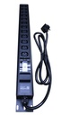 CentRacks 12 Gang 10A PDU with 16A DP MCB