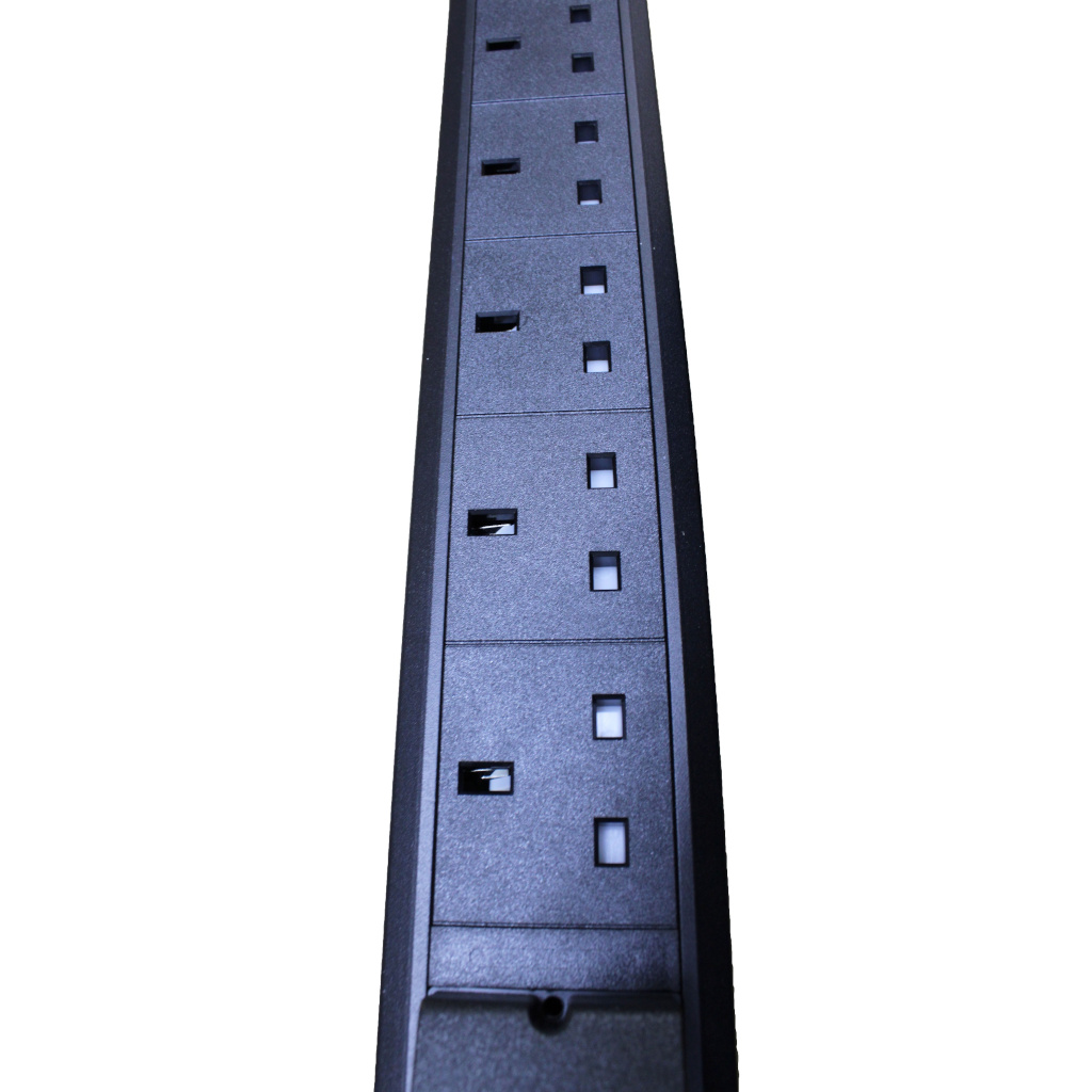 CentRacks 12 Gang 13A PDU with 16A DP MCB
