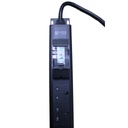 CentRacks 12 Gang 13A PDU with 32A DP MCB