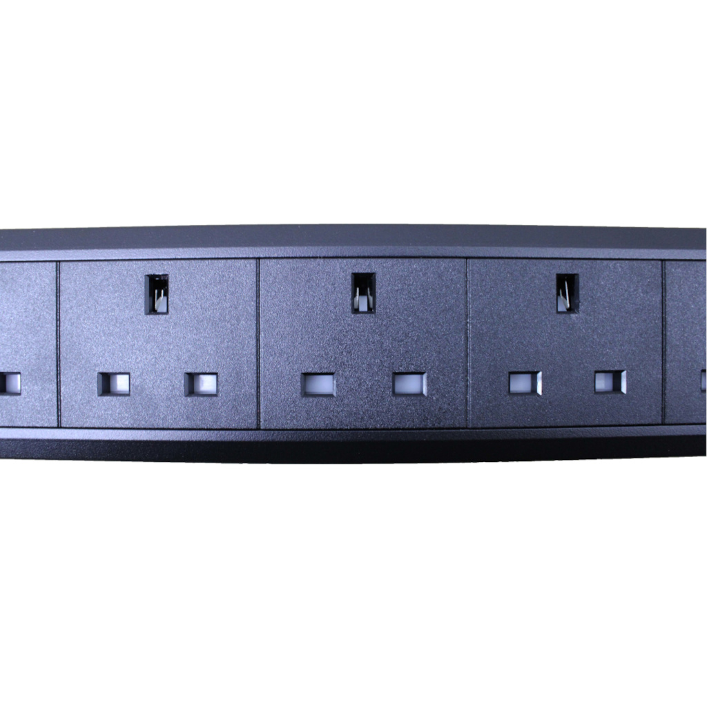 CentRacks 12 Gang 13A PDU with 32A DP MCB