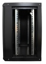 CentRacks 12U (40cm x 60cm x 53cm) Perforated Wall Mount Server Rack - Black