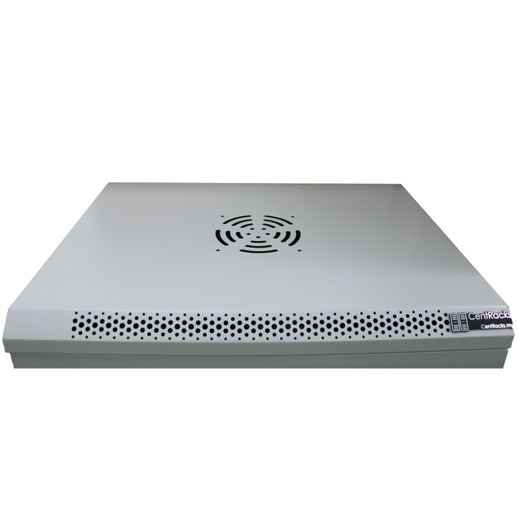 CentRacks 12U (40cm x 60cm x 53cm) Perforated Wall Mount Server Rack - White