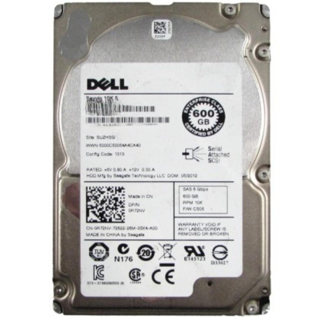 (0990FD) Dell 600GB SAS 6 Gb/s 	2.5 inches 15k RPM HDD
