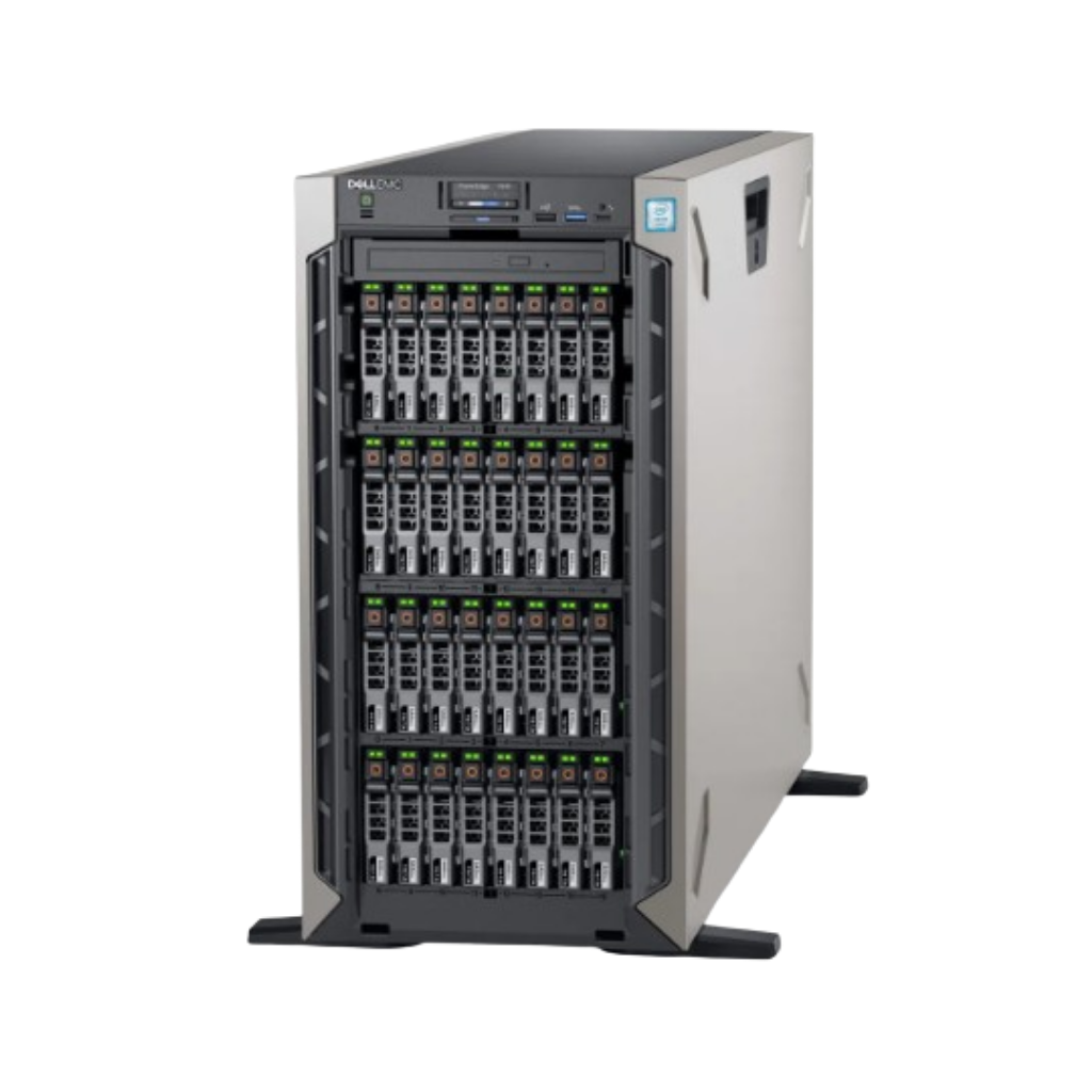(Refurbished) Dell EMC PowerEdge T640 Tower Server (2xXP8173M.1024GB.4x3.84TB)