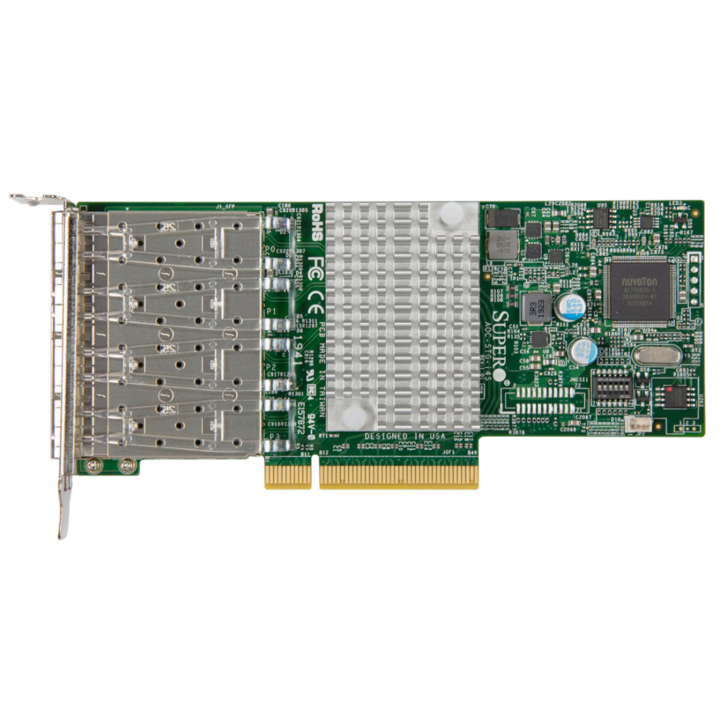 Supermicro AOC-STG-I4S 10GbE Controller Card
