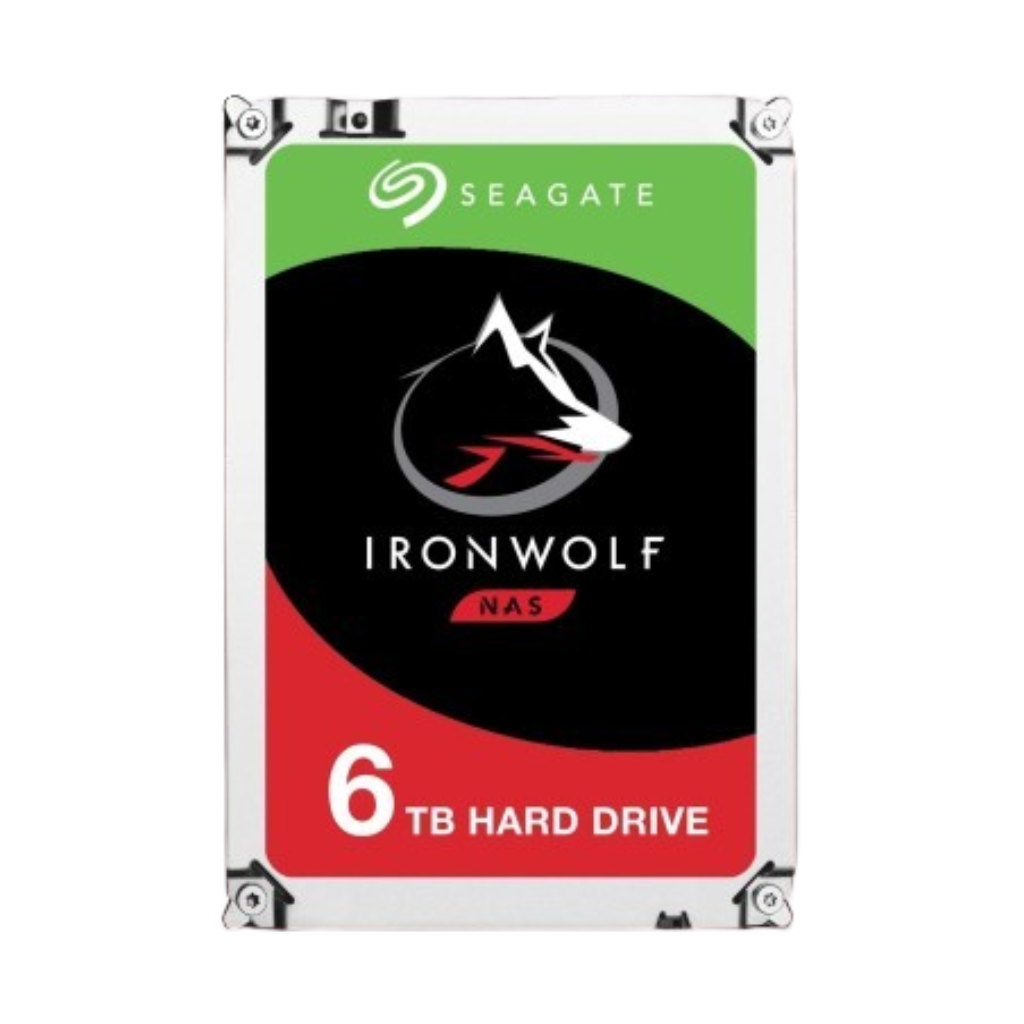 SEAGATE IRONWOLF PRO 6TB 3.5" SATA 7200RPM 256MB