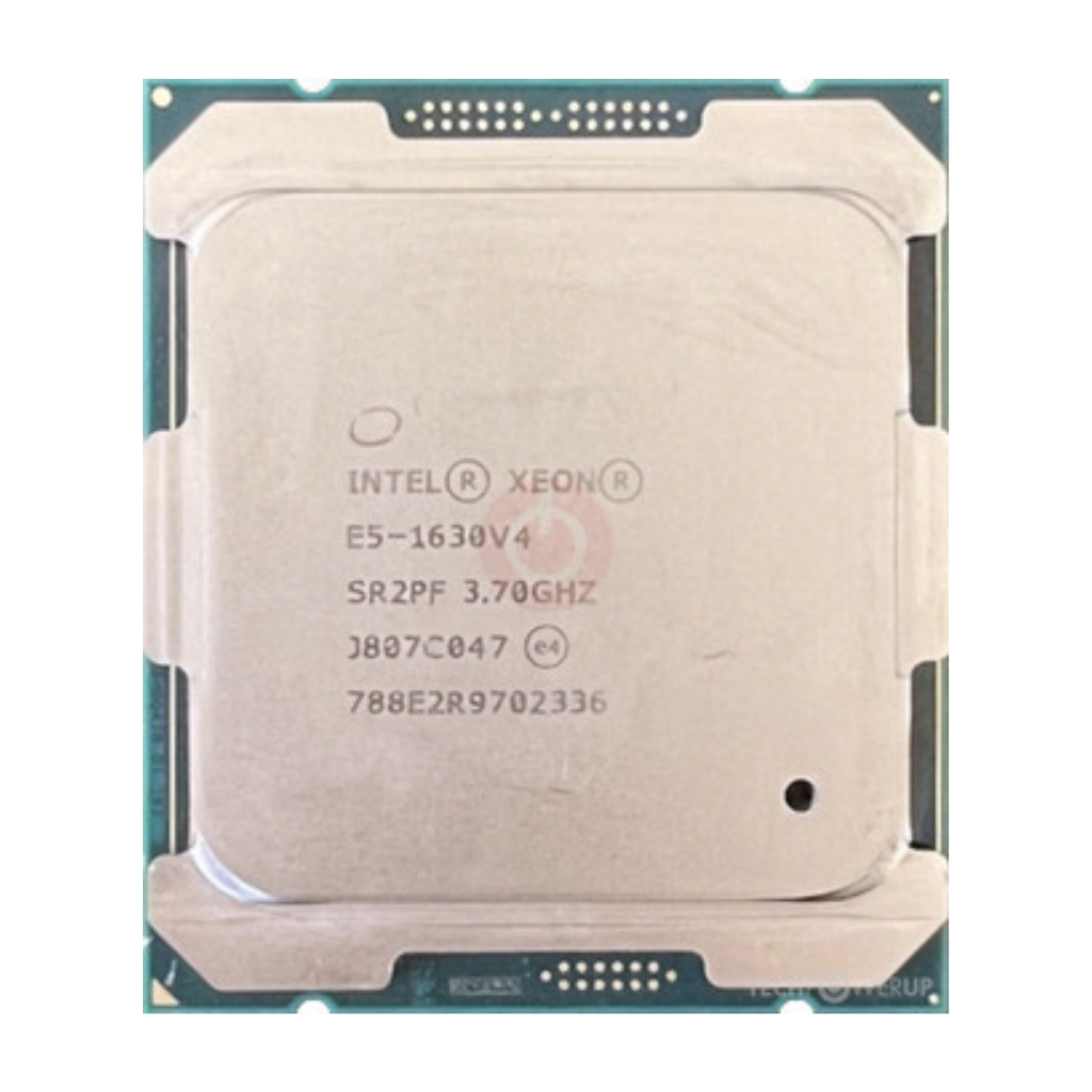 Intel Xeon  E5-1620v4@3.5Ghz/3.8Ghz(Turbo) 4C/8T @140 Watt