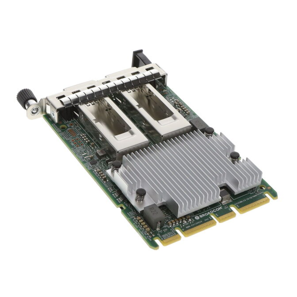 Broadcom Dual-Port 100 Gb/s Ethernet PCI Express 4.0 x16 OCP 3.0 SFF Network Adapter