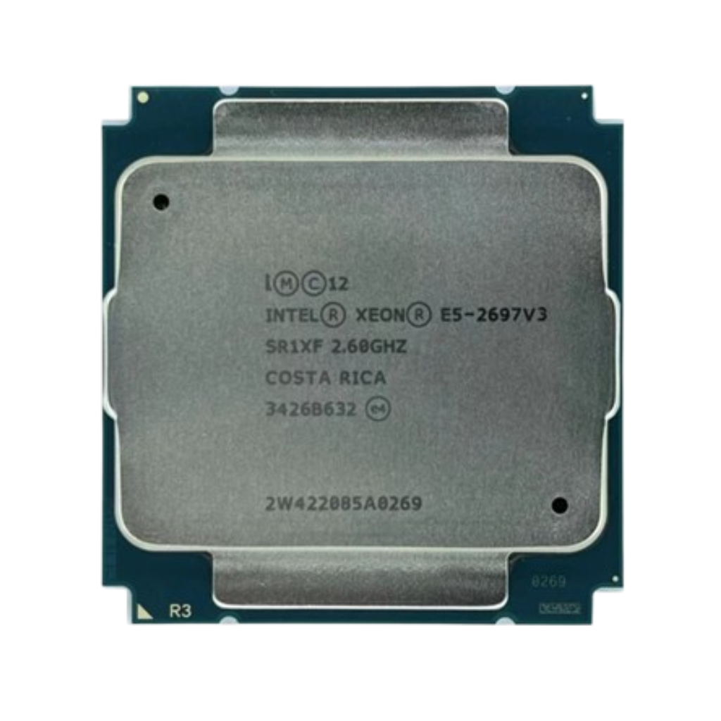 Intel Xeon  E5-2697v3@2.6Ghz/3.6Ghz(Turbo) 14C/28T @145 Watt