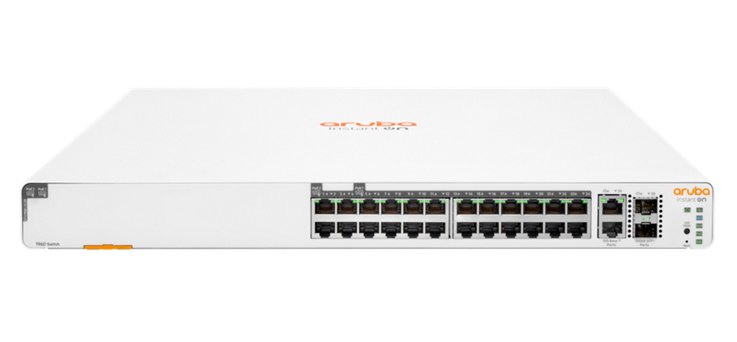 HPE Aruba Instant On 1960 24G 20p CL4 4p CL6 PoE 2XGT 2SFP+ 370W Switch