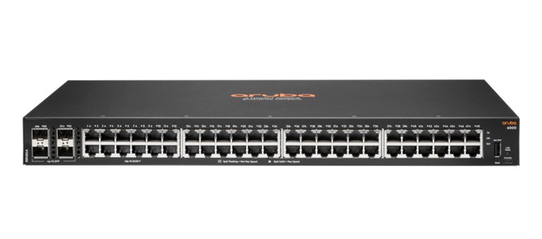 Aruba Networking CX 6000 48G 4SFP Switch