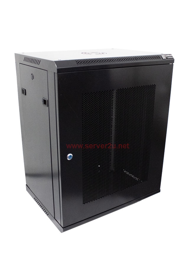 CentRacks 15U (45cm x 75cm x 60cm) Wall Mount Server Rack - Perforated