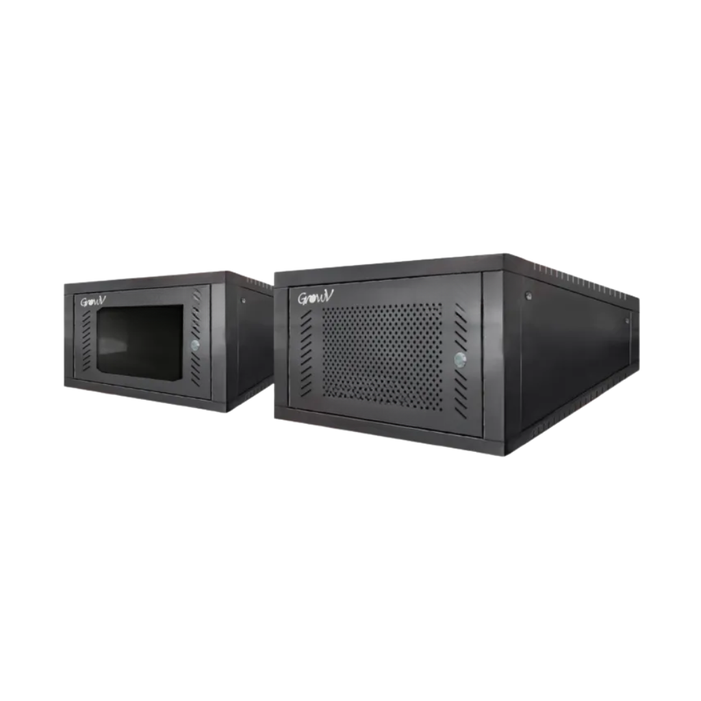 GrowV 19' Wall Mount Rack, Server Rack 4U (Perforated)