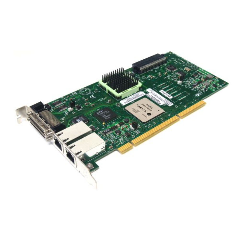 (Refurbished) HP AB290AX PCI-X 2 Port U320 SCSI Combo Card for RX2660