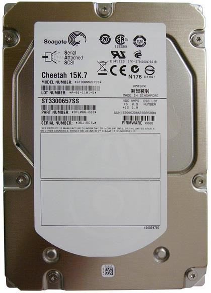 (Refurbished) Dell 300GB 3.5" SAS 15K 16MB Hard Drive