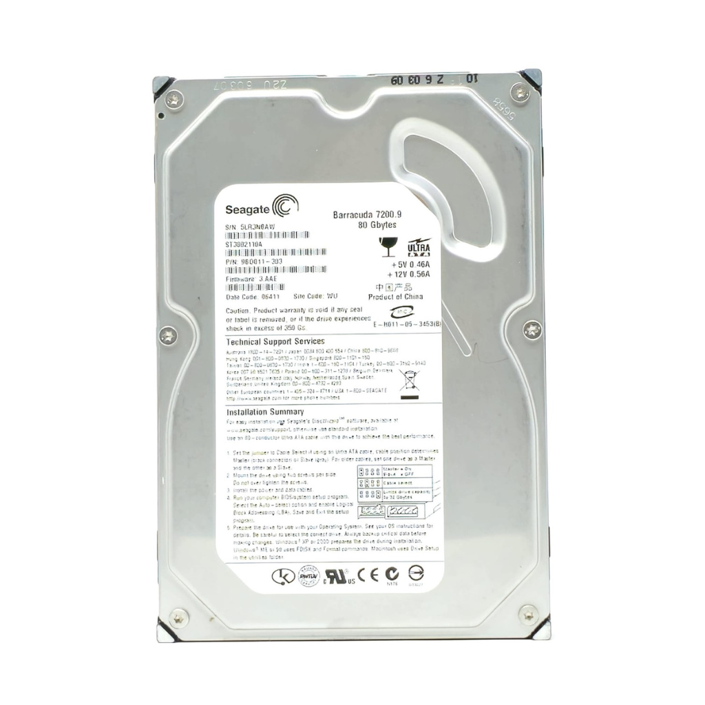 (Refurbished) Seagate 80GB 7.2K IDE 3.5" HDD