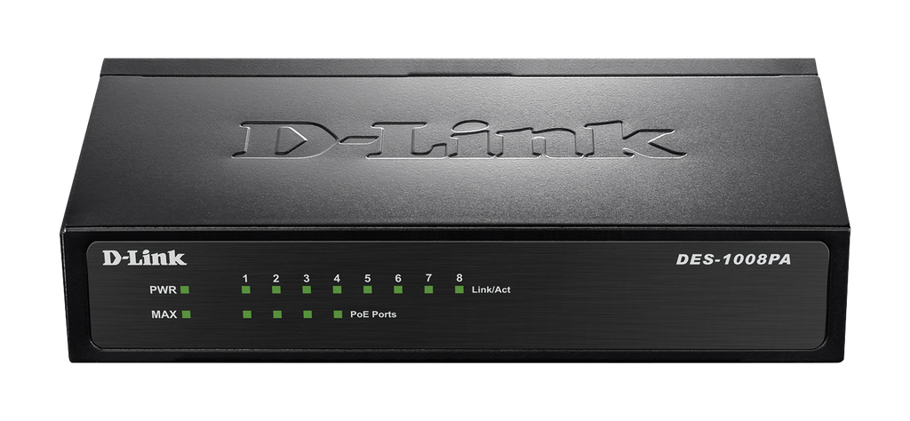 D-Link 8-Port Desktop Switch with 4 PoE Ports