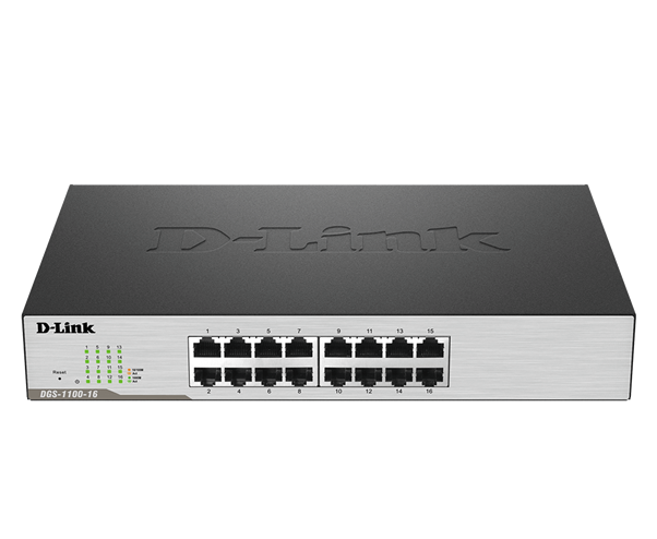 D-Link 16-Port Gigabit Smart Managed Switch