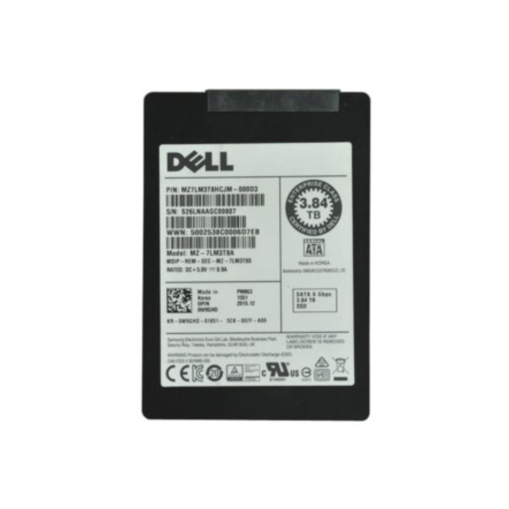 DELL 3.84TB 2.5 7M SATA 3 SSD