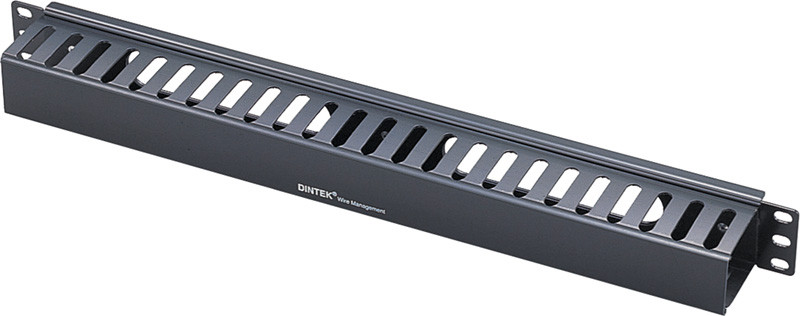Dintek 1U Single Sided Finger Duct Panel