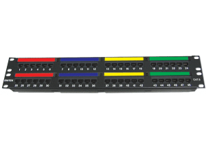 DINTEK PowerMAX 1U 24P Cat.6 UTP Patch Panel